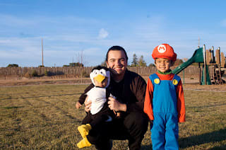 Halloween + Milo's Christmas Pictures