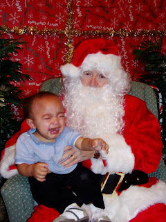 I'm Scared of Santa!!! NO!!!!!