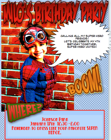 Planning: Milo's First Birthday Party.