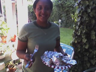 Webelos tin-foil dinners