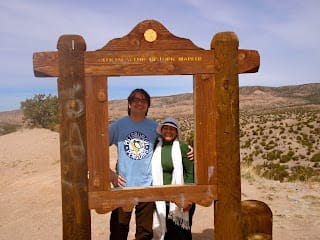 When my parents were here.